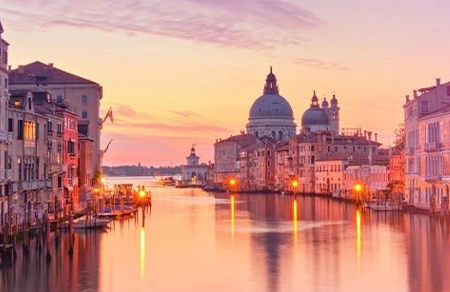 Venice at golden hour